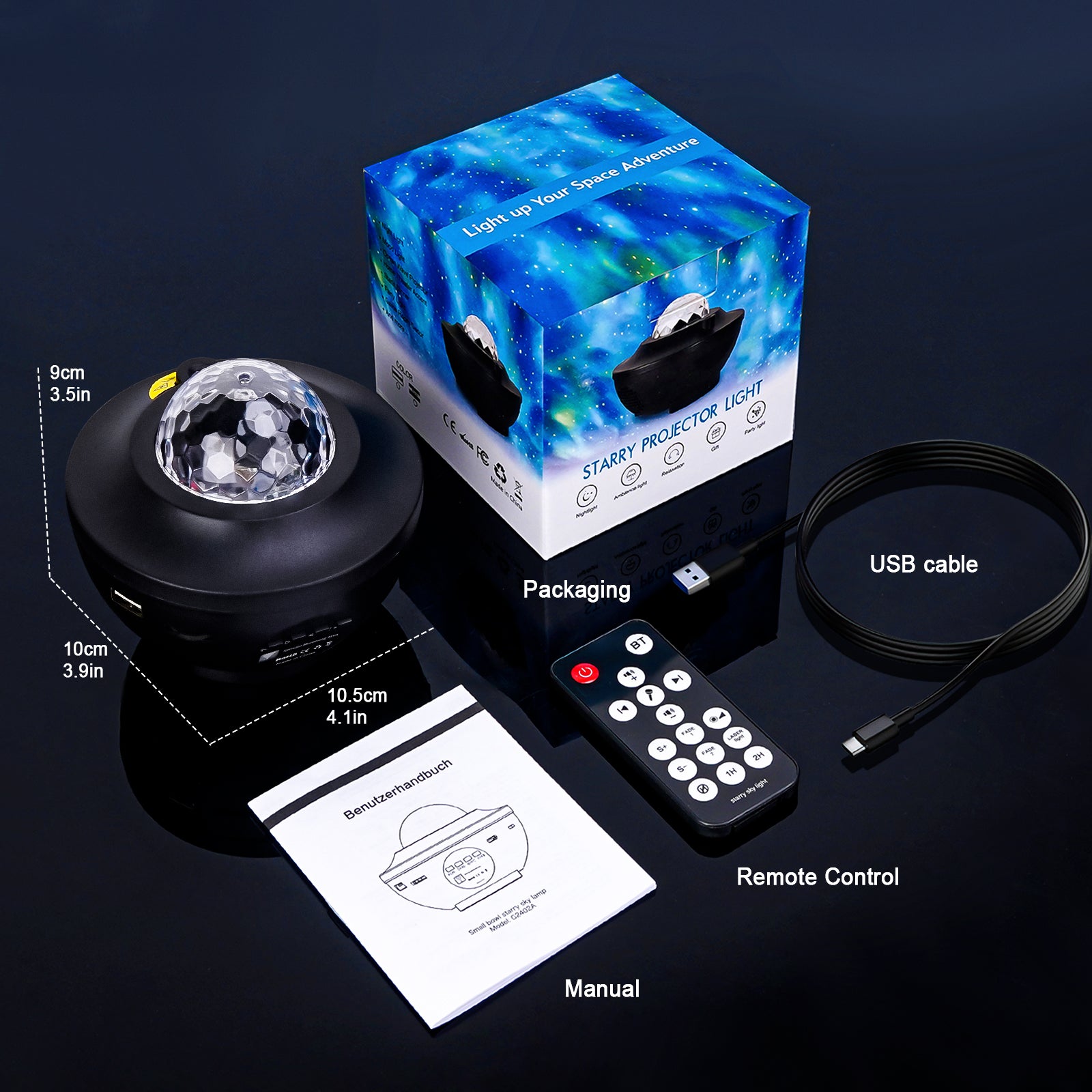 Lampe LED Galaxy Projecteur